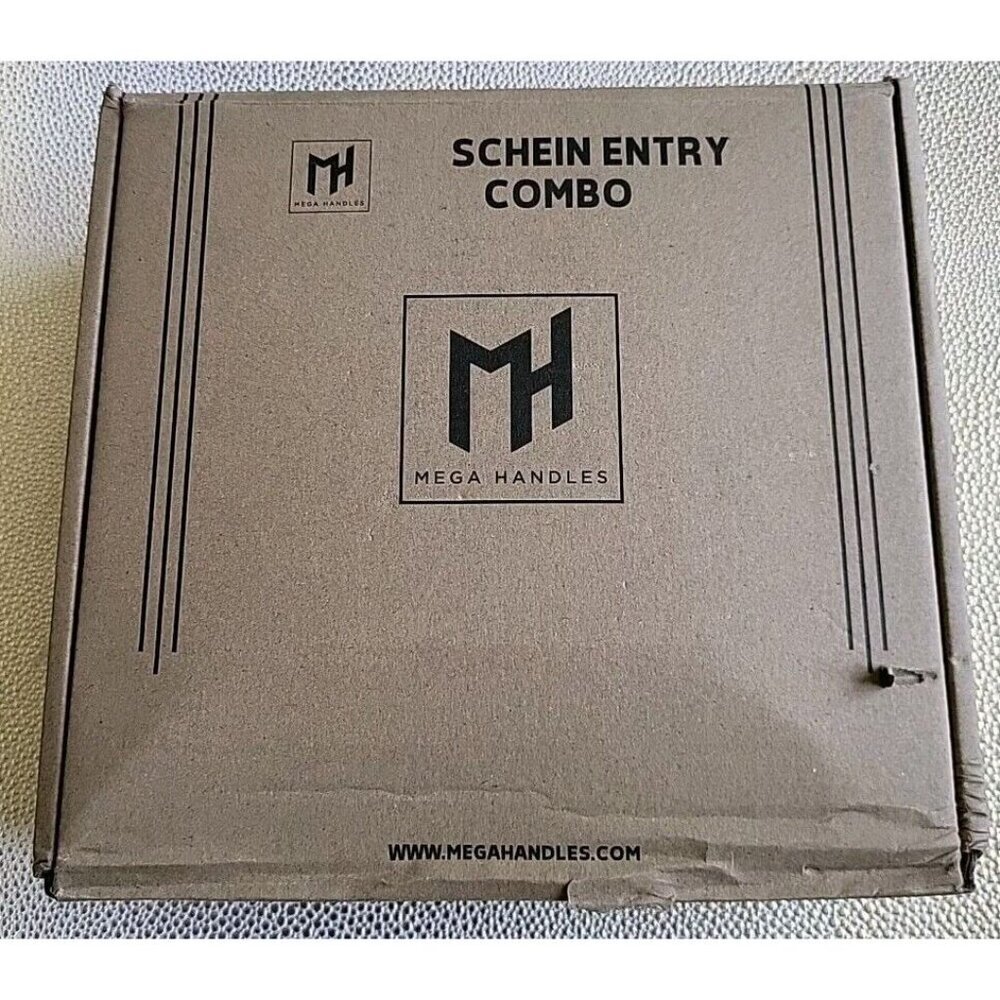 Schein‎ Entrance Combo Lock Satin Brass Item # SE9CSB-M1